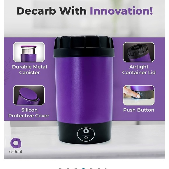 Ardent Nova Portable Decarboxylator with Decarb Canister and Silicone Lid - Picture 3 of 6